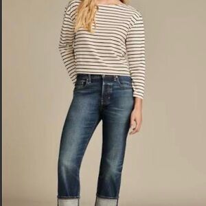 Lucky Brand Dark Blue Ankle Jeans